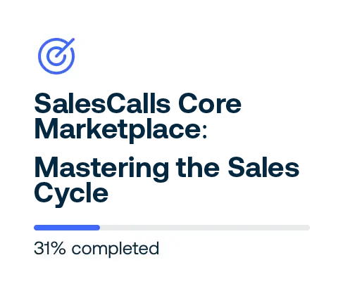 SalesCalls core Marketplace